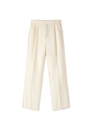 SANDRO satin trousers - Neutrals