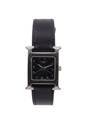 Hermès Pre-Owned H watch 21mm - Black