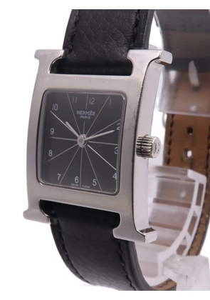 Hermès Pre-Owned H watch 21mm - Black