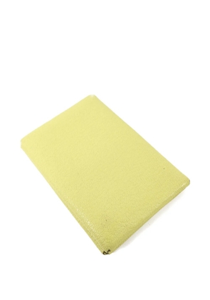 Hermès Pre-Owned Calvi Duo card holder - Yellow