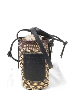 Loewe Pre-Owned Cylinder Pocket shoulder bag - Brown