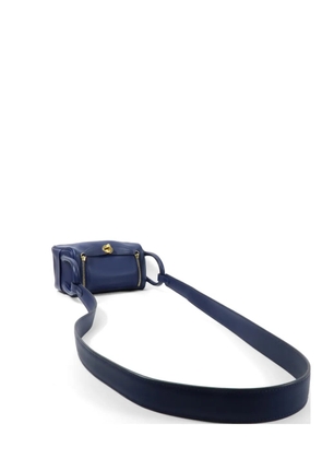 Hermès Pre-Owned Mini Lindy leather tote bag - Blue