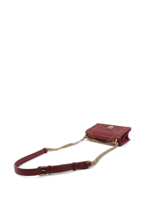 Christian Dior Pre-Owned Diorama eyelet-embellished shoulder bag - Red