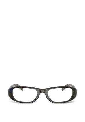 Diesel rectangle-frame glasses - Green