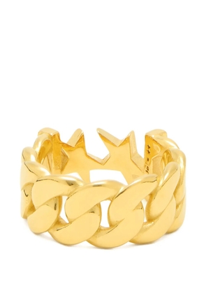 TWOJEYS Cuban Icon star-detail ring - Gold