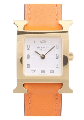 Hermès Pre-Owned H Watch 30mm watch - White
