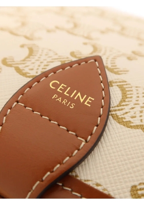Celine Pre-Owned Triomphe Folco shoulder bag - Neutrals