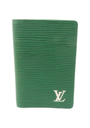 Louis Vuitton Pre-Owned Epi Pocket Organizer card case - Green