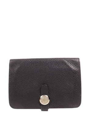 Hermès Pre-Owned Dogon Compact wallet - Black