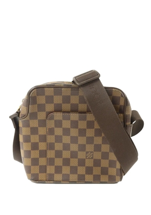 Louis Vuitton Pre-Owned PM Olaf Damier-pattern shoulder bag - Brown