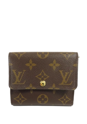 Louis Vuitton Pre-Owned monogram-pattern tri-fold wallet - Brown