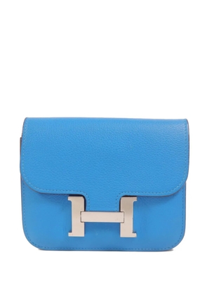 Hermès Pre-Owned Constance Slim wallet - Blue