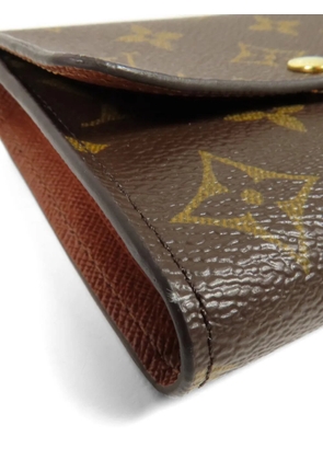 Louis Vuitton Pre-Owned monogram-pattern tri-fold wallet - Brown
