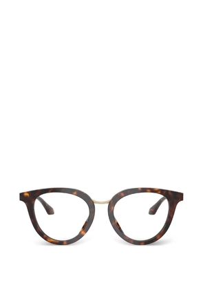 Giorgio Armani round-frame glasses - Brown