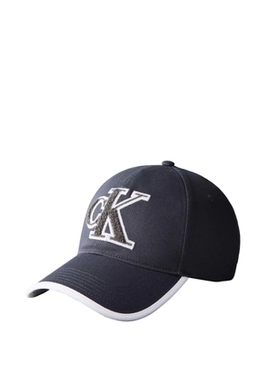 Calvin Klein logo-patch baseball cap - Grey
