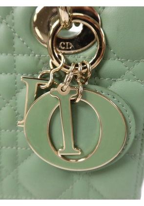 Christian Dior Pre-Owned small Lady Dior shoulder bag - Green