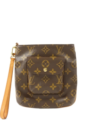 Louis Vuitton Pre-Owned Monogram Partition clutch bag - Brown