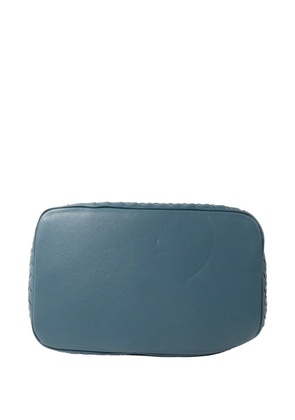 Bottega Veneta Pre-Owned Intrecciato leather shoulder bag - Blue
