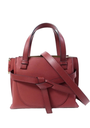 Loewe Pre-Owned Gate knot tote bag - Red