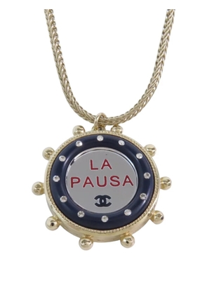 CHANEL Pre-Owned La Pausa CC necklace - Gold