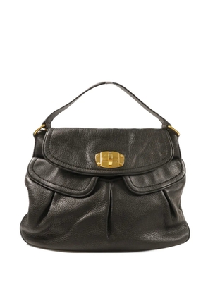 Miu Miu Pre-Owned turn-lock shoulder bag - Black