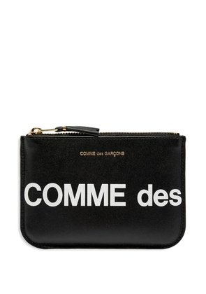 Comme Des Garçons Wallet Huge Logo-print wallet - Black