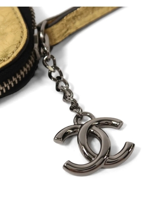 CHANEL Pre-Owned CC Feministe clutch bag - Gold