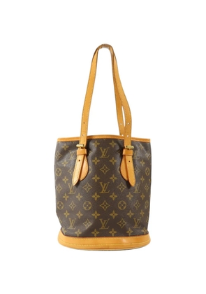 Louis Vuitton Pre-Owned PM Bucket Monogram canvas tote bag - Brown