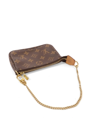Louis Vuitton Pre-Owned Mini Pochette Accessoires Monogram canvas tote bag - Brown