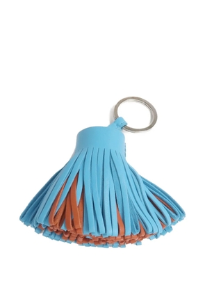 Hermès Pre-Owned Carmen fringe bag charm - Blue