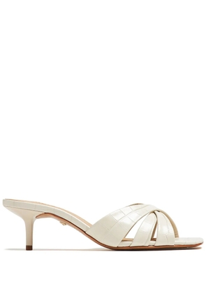 Schutz 60mm Keeka sandals - White