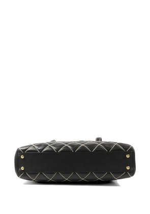 CHANEL Pre-Owned CC diamond-quilted tote bag - Black