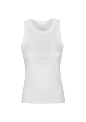 Majestic Filatures ribbed-trim tank top - White