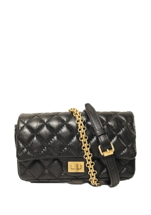 CHANEL Pre-Owned quilted chain-link belt bag - Black