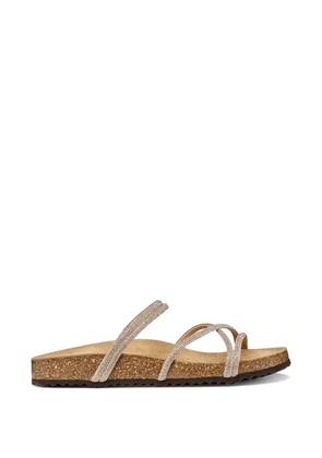Geox crystal-embellished strappy sandals - Gold