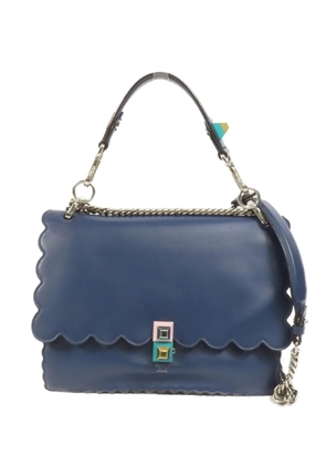 Fendi Pre-Owned Kan I scalloped tote bag - Blue