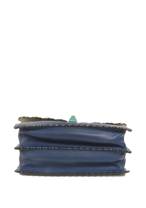 Fendi Pre-Owned Kan I scalloped tote bag - Blue