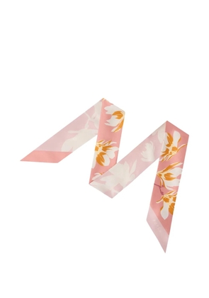 Furla Metropolis floral-print scarf - Pink