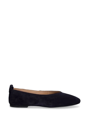 Gant suede almond-toe ballet flats - Blue