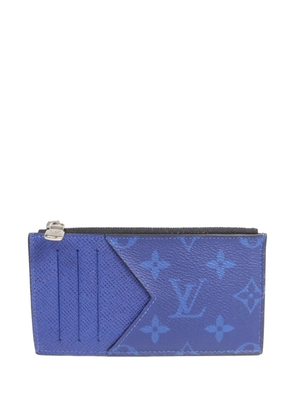 Louis Vuitton Pre-Owned Louis Vuitton Taigarama Monogram card holder - Blue