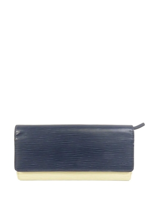 Louis Vuitton Pre-Owned Epi long wallet - Blue