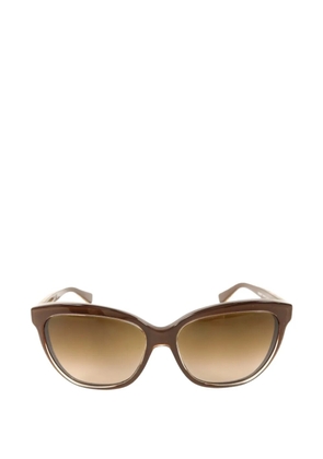 D&G PreOwned DG logo sunglasses - Brown