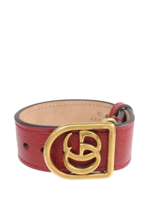 Gucci Pre-Owned GG Marmont leather bracelet - Red