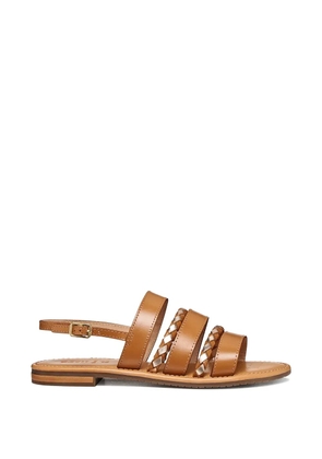Geox Sozy S braided multi-strap sandals - Neutrals