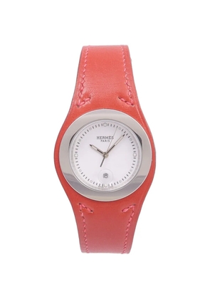 Hermès Pre-Owned Harnais 33mm watch - White