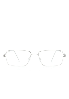Lindberg rectangle-frame glasses - Silver
