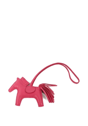 Hermès Pre-Owned PM Rodeo horse bag charm - Pink