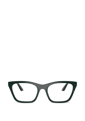 Emporio Armani cat-eye frame glasses - Green