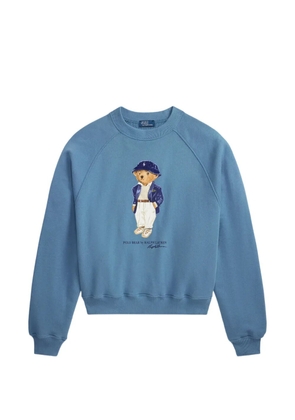 Polo Ralph Lauren Polo Bear lightweight fleece crew-neck sweater - Blue
