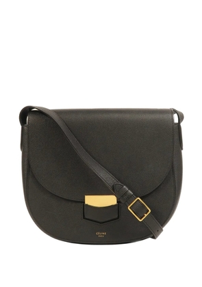 Celine Pre-Owned Trotteur leather shoulder bag - Black